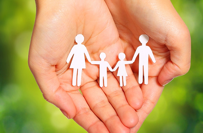 protecting family with life insurance