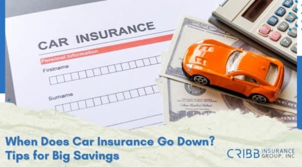 when does car insurance go down