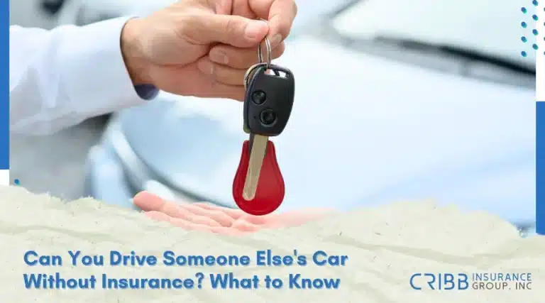 Person holding car keys next to a borrowed car