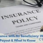 life insurance with no beneficiary