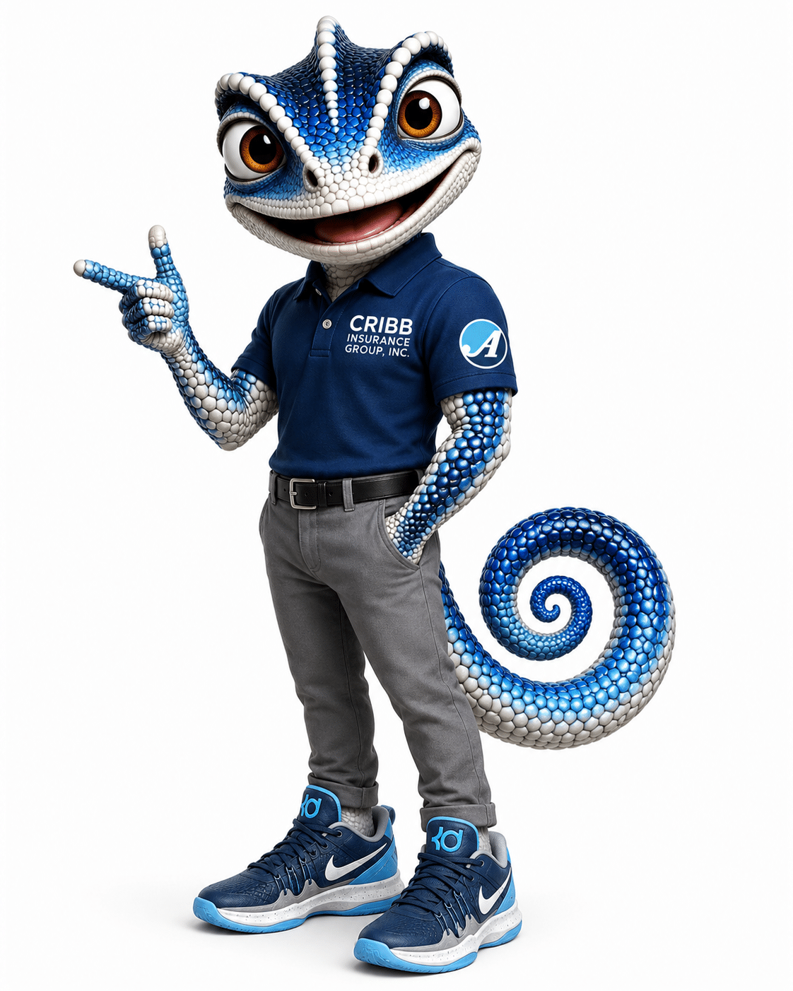 Auto-Owners Cribby, the Cribb Insurance mascot representing Auto-Owners Insurance coverage