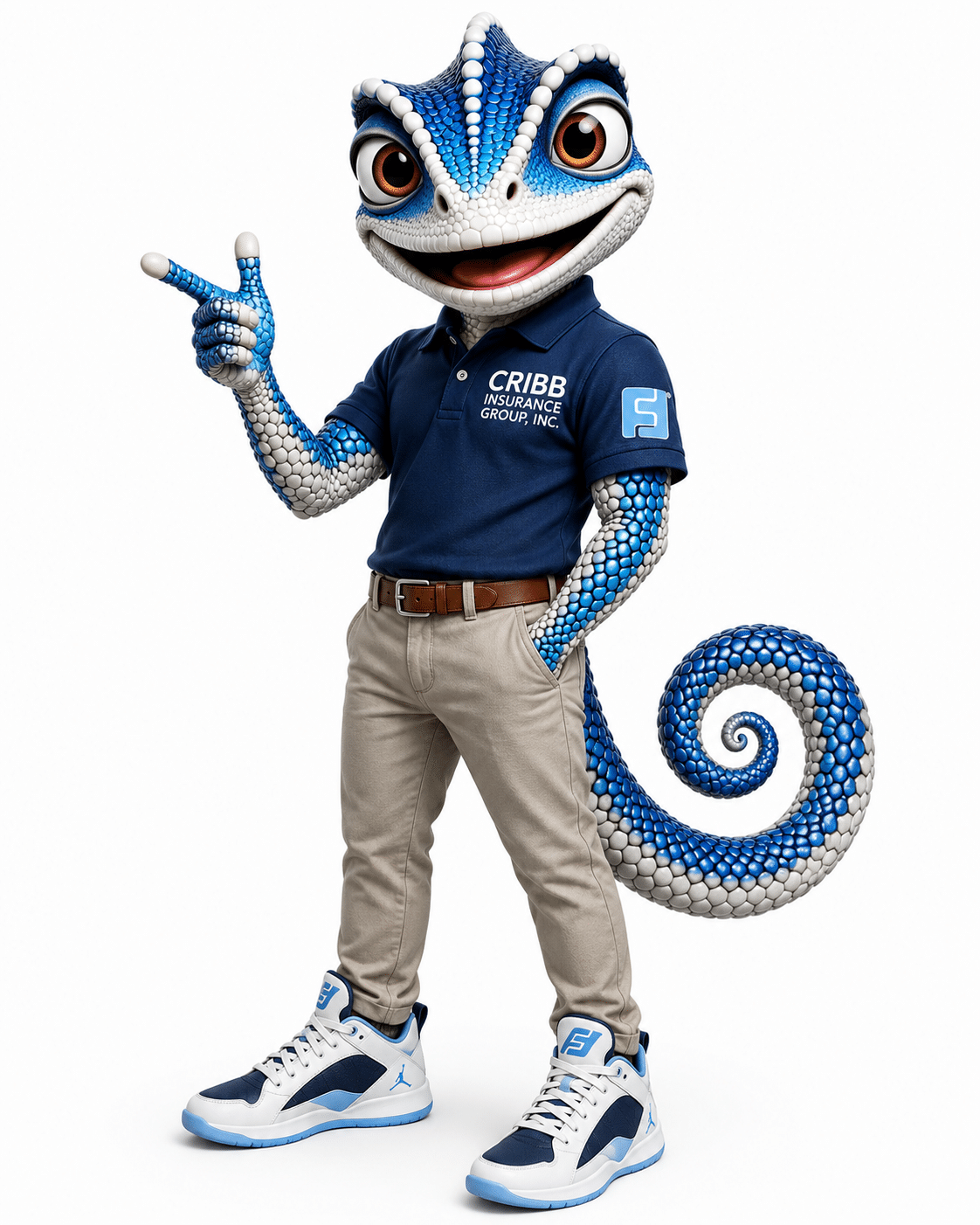 Foremost Cribby, the Cribb Insurance mascot representing Foremost Insurance coverage