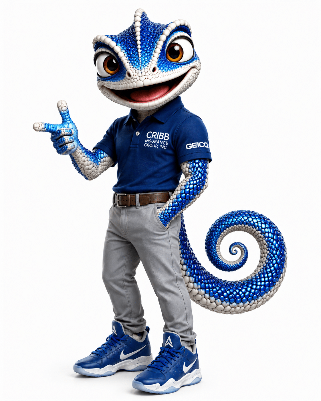 GEICO Cribby, the Cribb Insurance mascot representing GEICO Insurance coverage