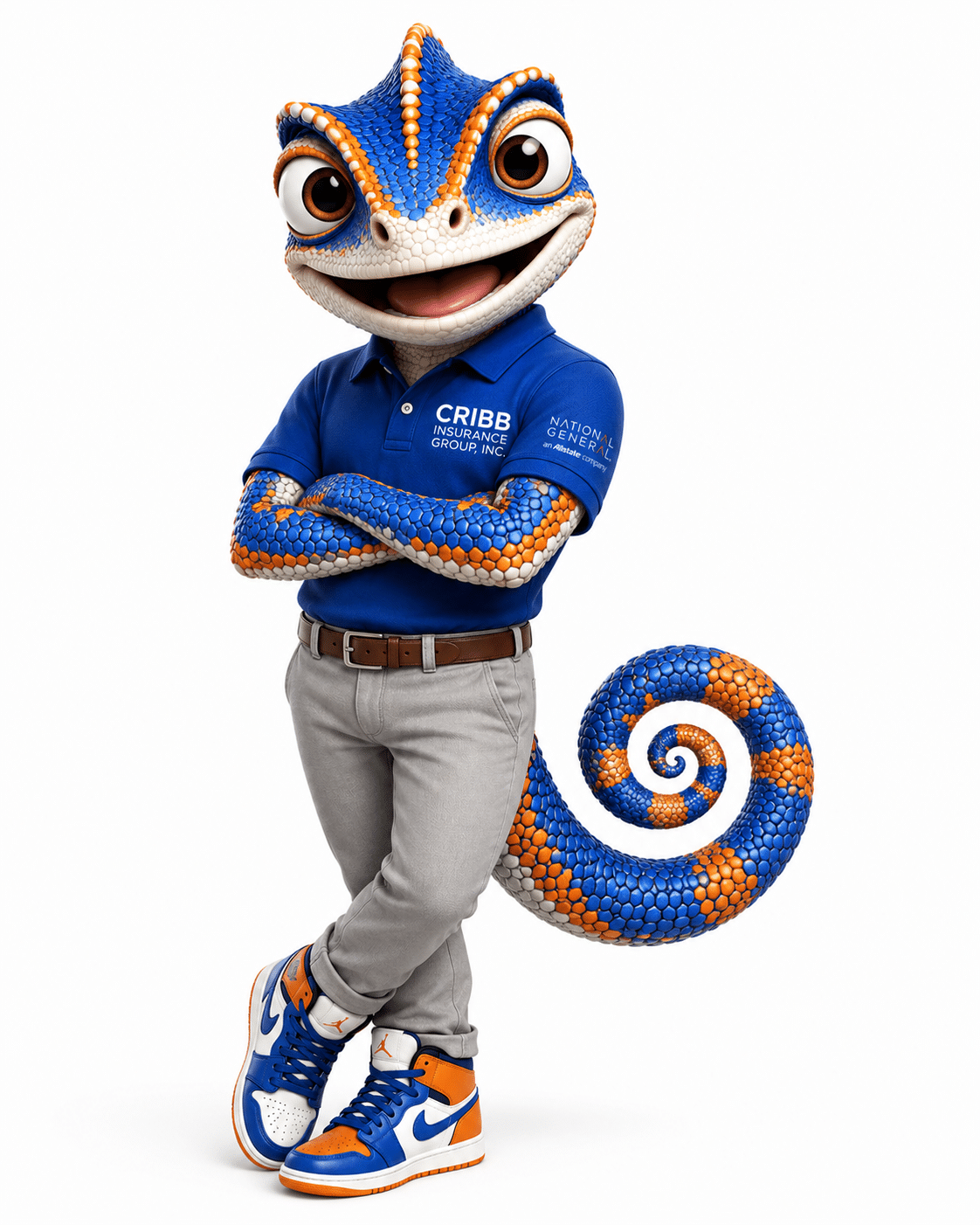 National General Cribby, the Cribb Insurance mascot representing National General insurance coverage