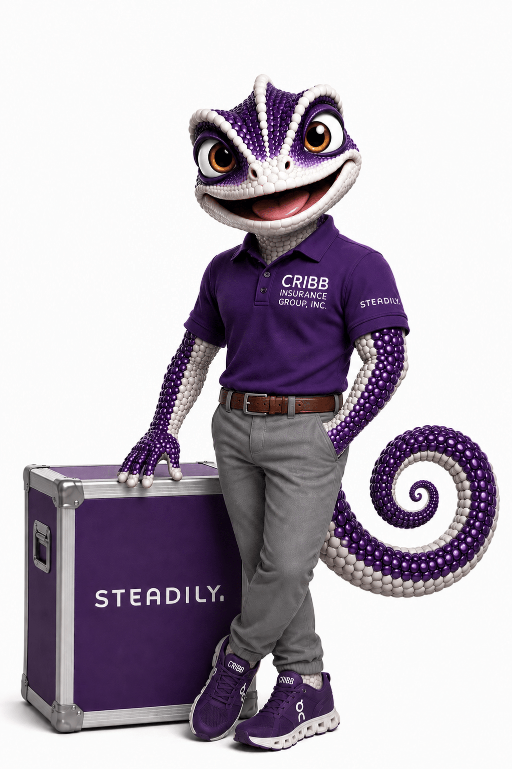 Steadily Cribby presenting Steadily landlord insurance options